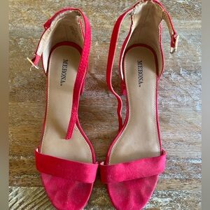 Merona Women's Bold Red Sandals